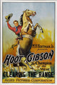 Clearing The Range movie masterprint poster featuring Hoot Gibson, 1931, 11x17.
