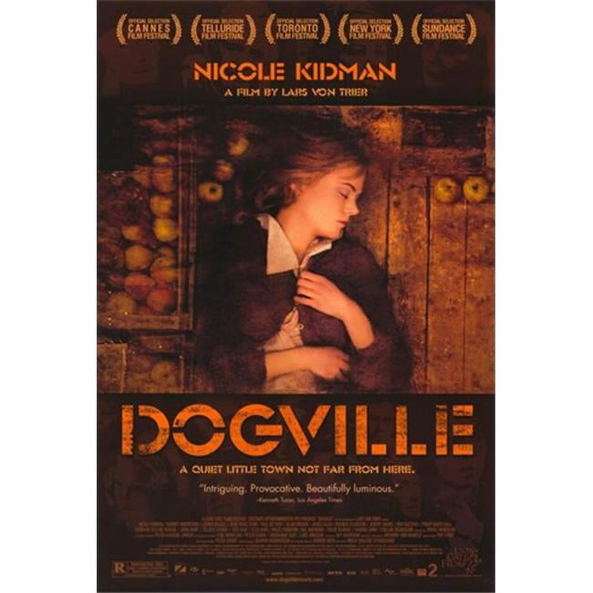 Dogville Movie Poster - 11x17 print featuring iconic imagery from the film.