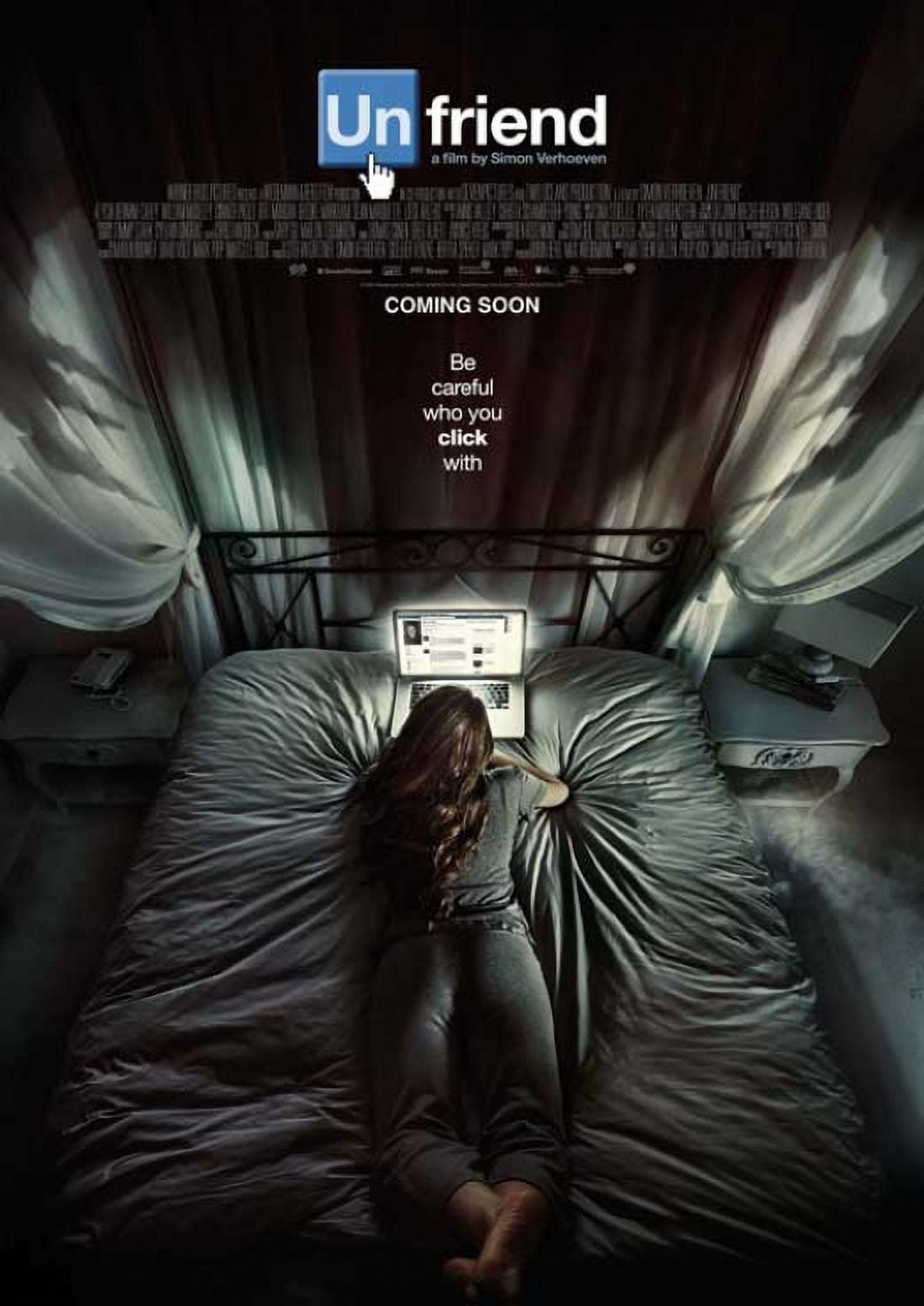 Friend Request Movie Poster 27x40 - Thrilling horror film art