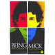 Being Mick movie poster in 11x17 size showcasing rock and roll history.