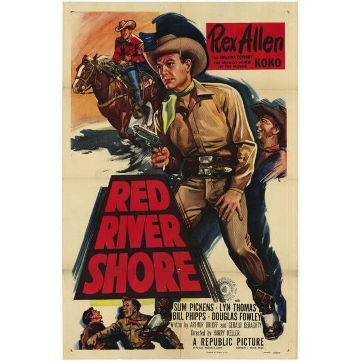 Red River Shore Movie Poster Print in 27x40 size