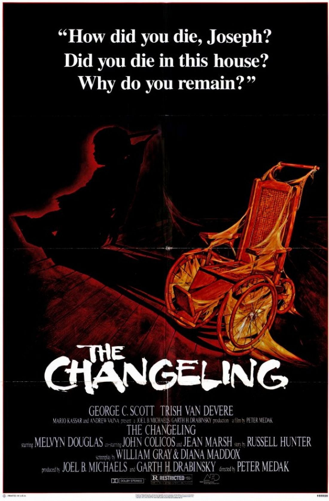 The Changeling Movie Poster 11x17 print - haunting film decor
