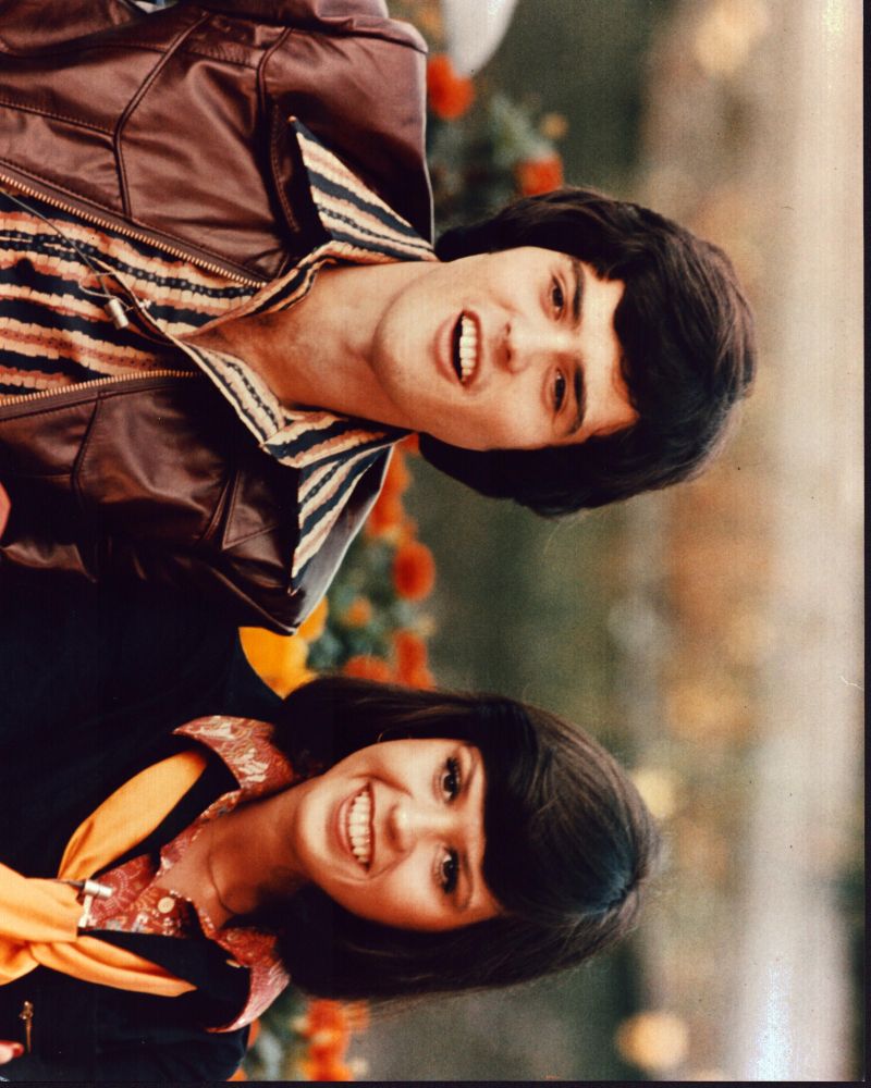 Donny and Marie Osmond photo print - available in 8x10 and 24x30 sizes.