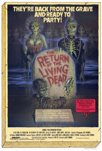 The Return of the Living Dead movie poster 11x17