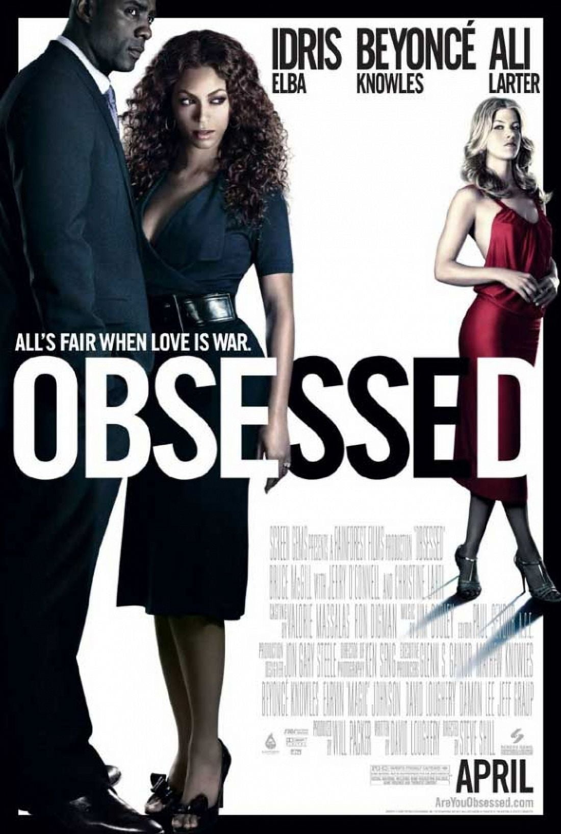 'Obsessed' Movie Poster 11x17 Print - Thrilling Cinematic Decor