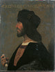 Portrait of Cesare Borgia poster print on premium paper.