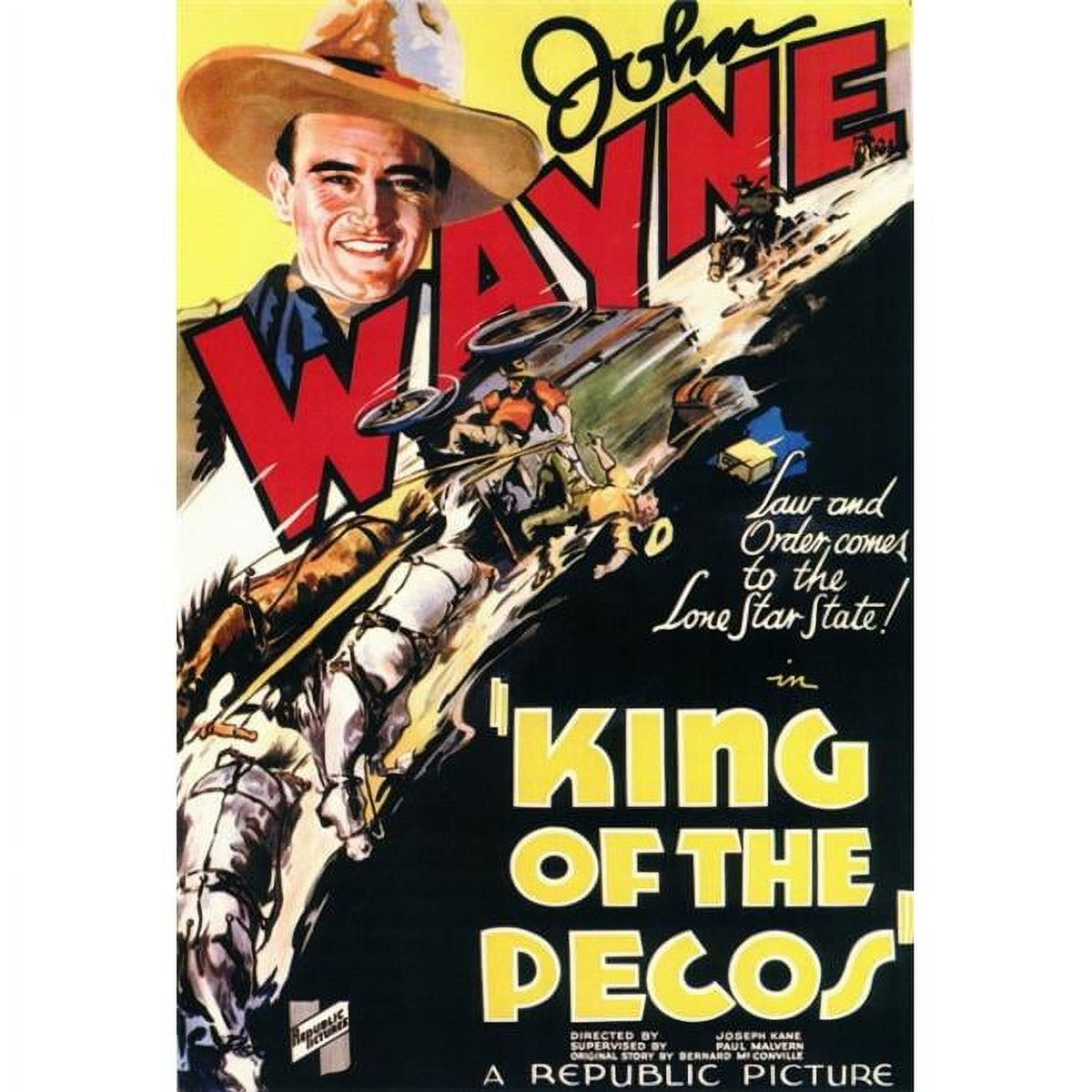 King of the Pecos Movie Poster Print 27x40