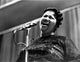 Mahalia Jackson classic photo print capturing her iconic performance.