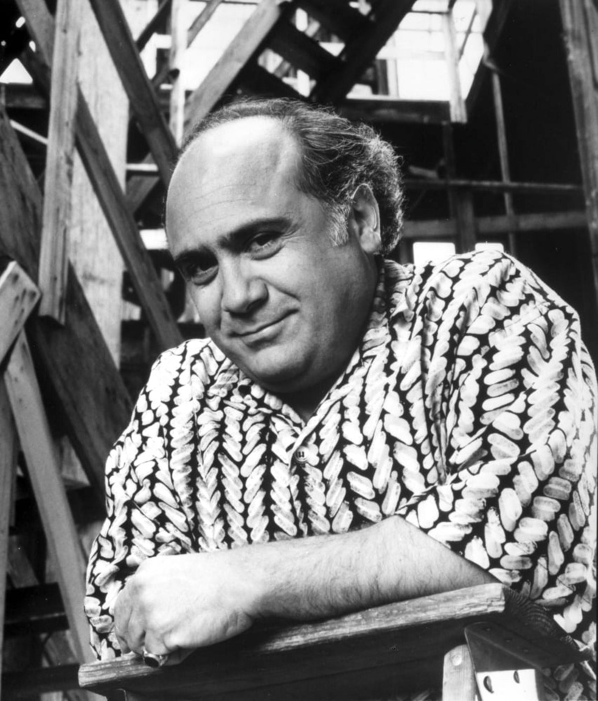 Danny DeVito iconic photo print showcasing the beloved actor