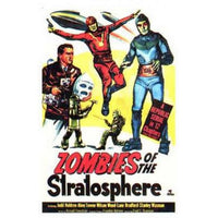 Zombies of the Stratosphere movie poster print 11x17.