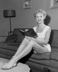 Anne Francis vintage photo print showcasing classic Hollywood style.