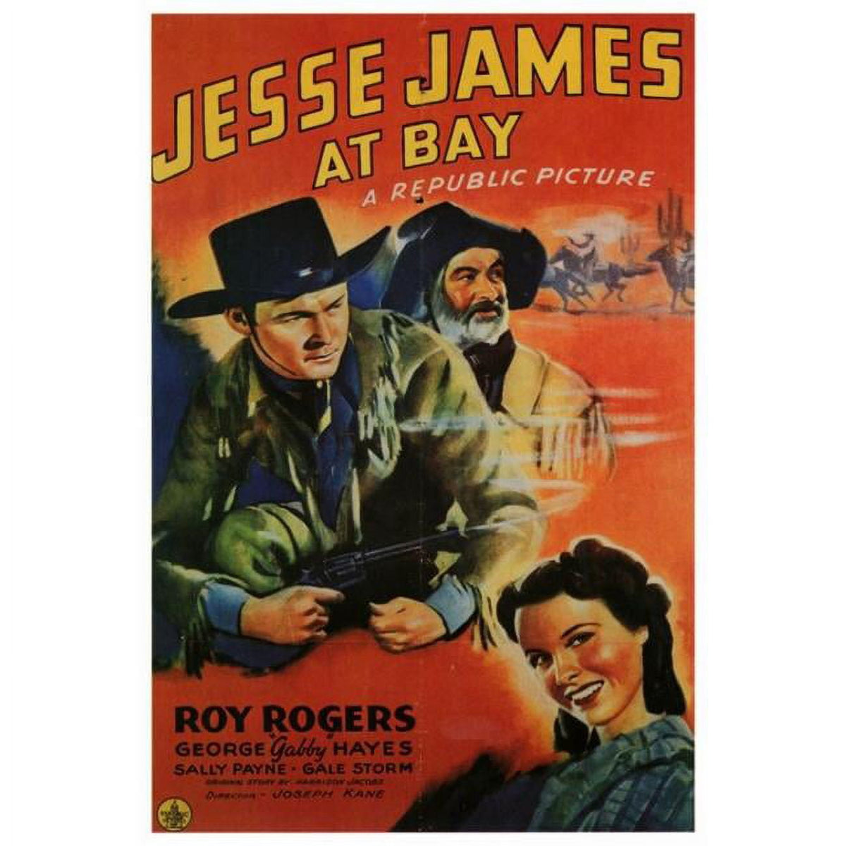 Jesse James at Bay Movie Poster Print 27x40