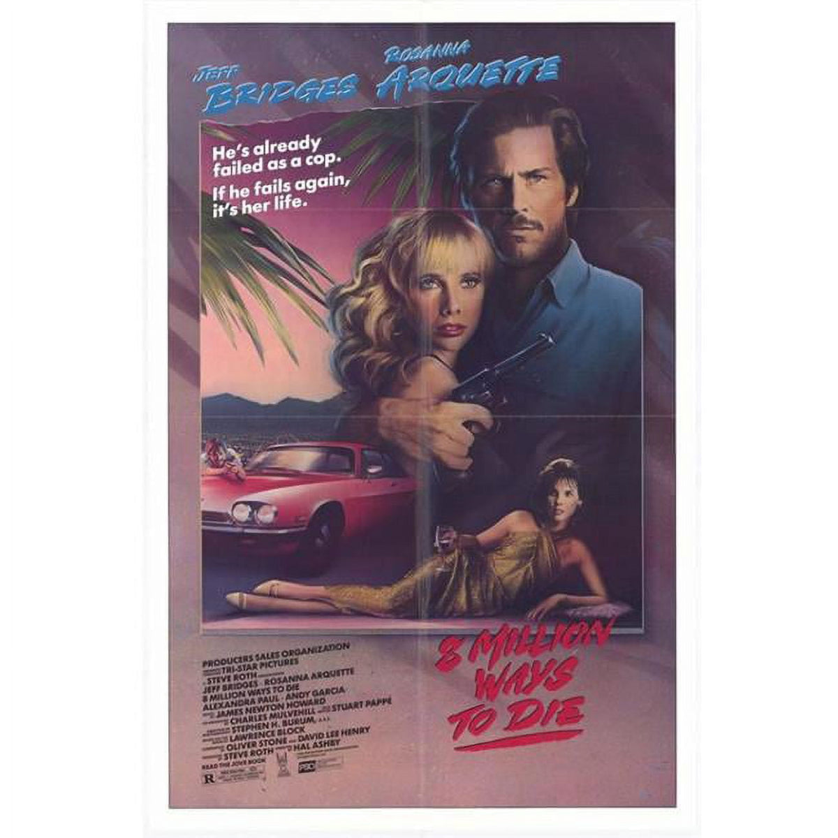 '8 Million Ways to Die' Movie Poster Print - 27x40