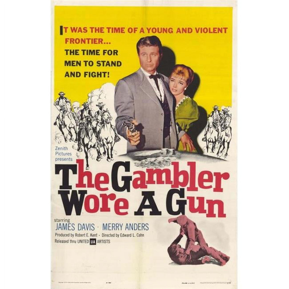 Gambler Wore a Gun Movie Poster Print - 27x40