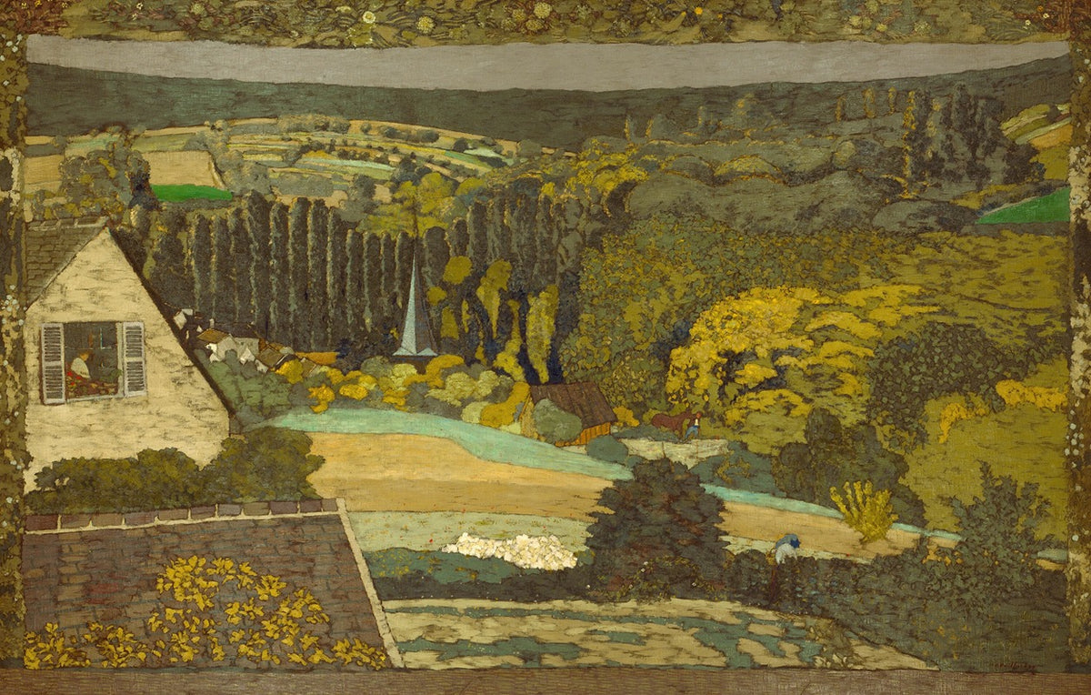Window Overlooking the Woods Fine Art Poster Print by Édouard Vuillard