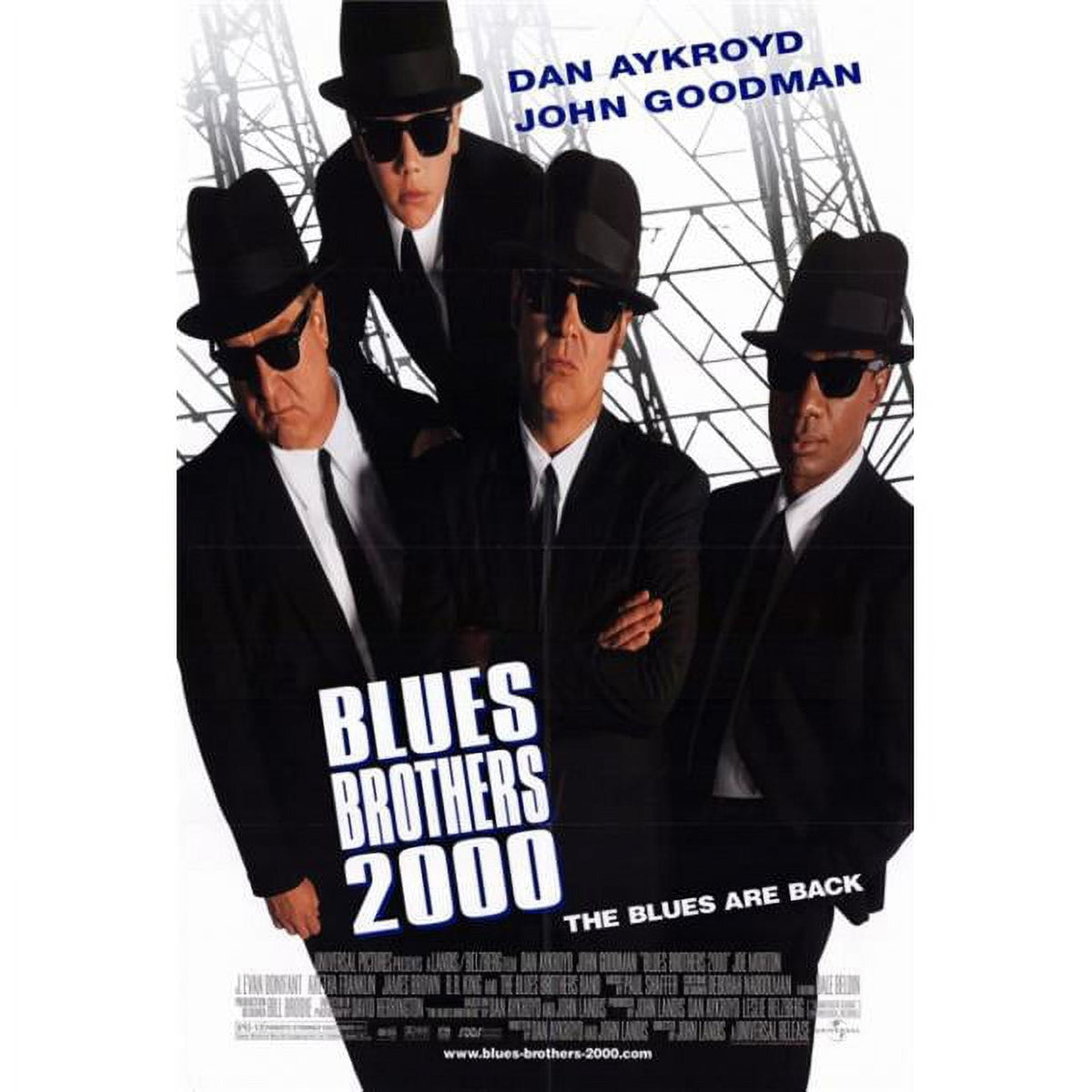 Blues Brothers 2000 Movie Poster Print - 27x40 size