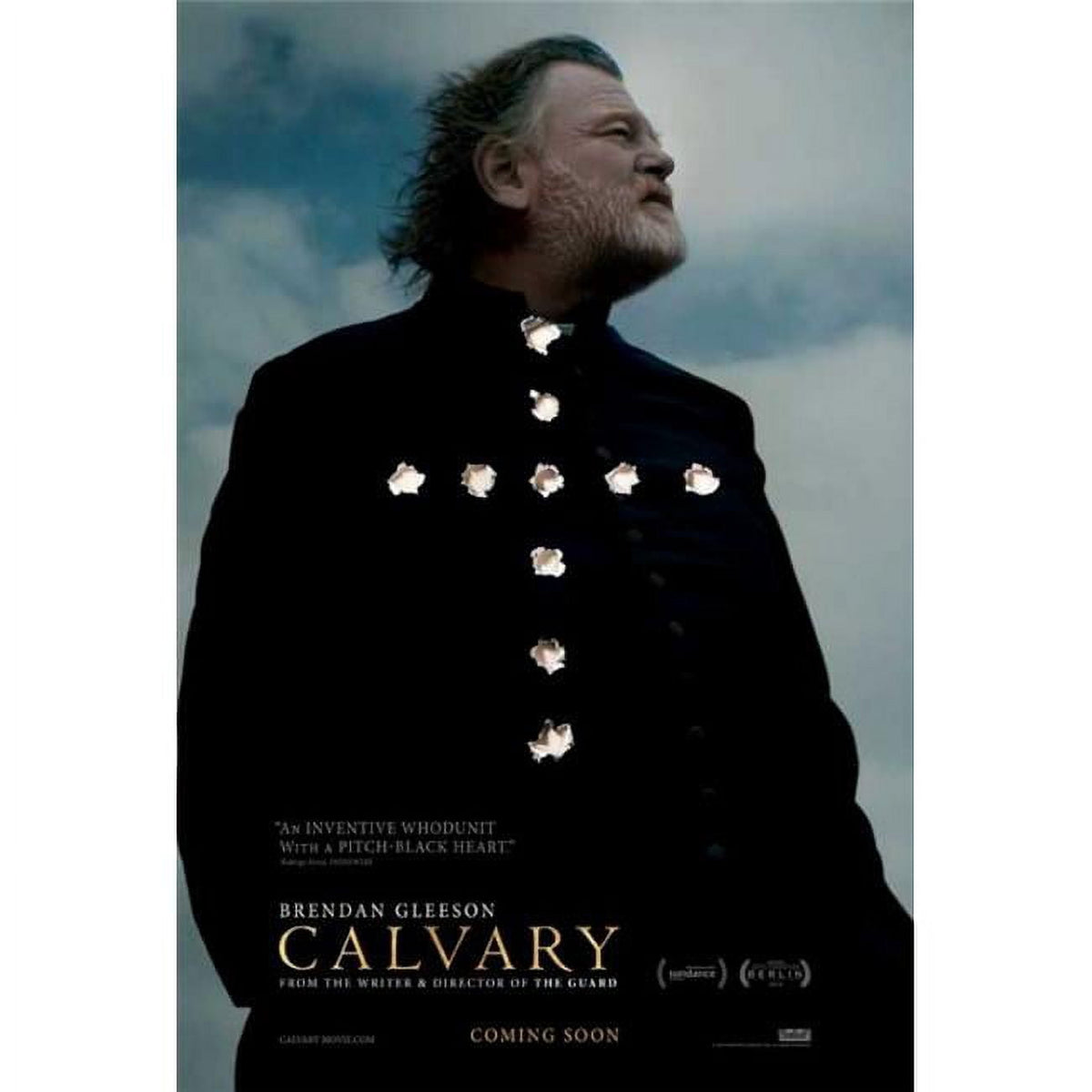 Calvary Movie Poster Print - 27x40 inches, premium quality artwork.
