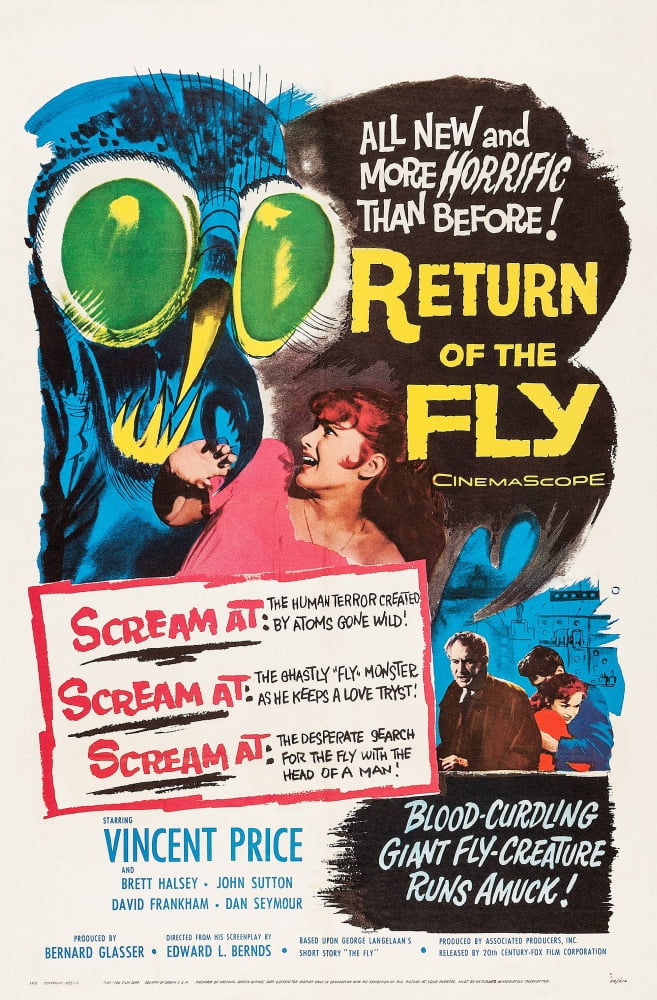 Return of the Fly Movie Masterprint Poster 11x17