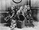 Our Gang Singing with a Dog Photo Print featuring classic film nostalgia.