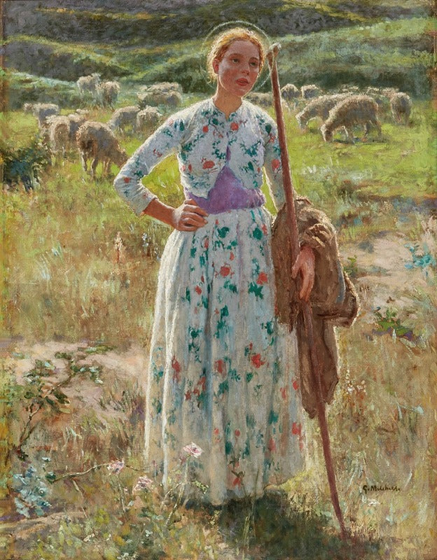 Joan of Arc Poster Print by Gari Melchers - 18x24