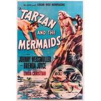 Tarzan and the Mermaids Movie Poster Print 27x40