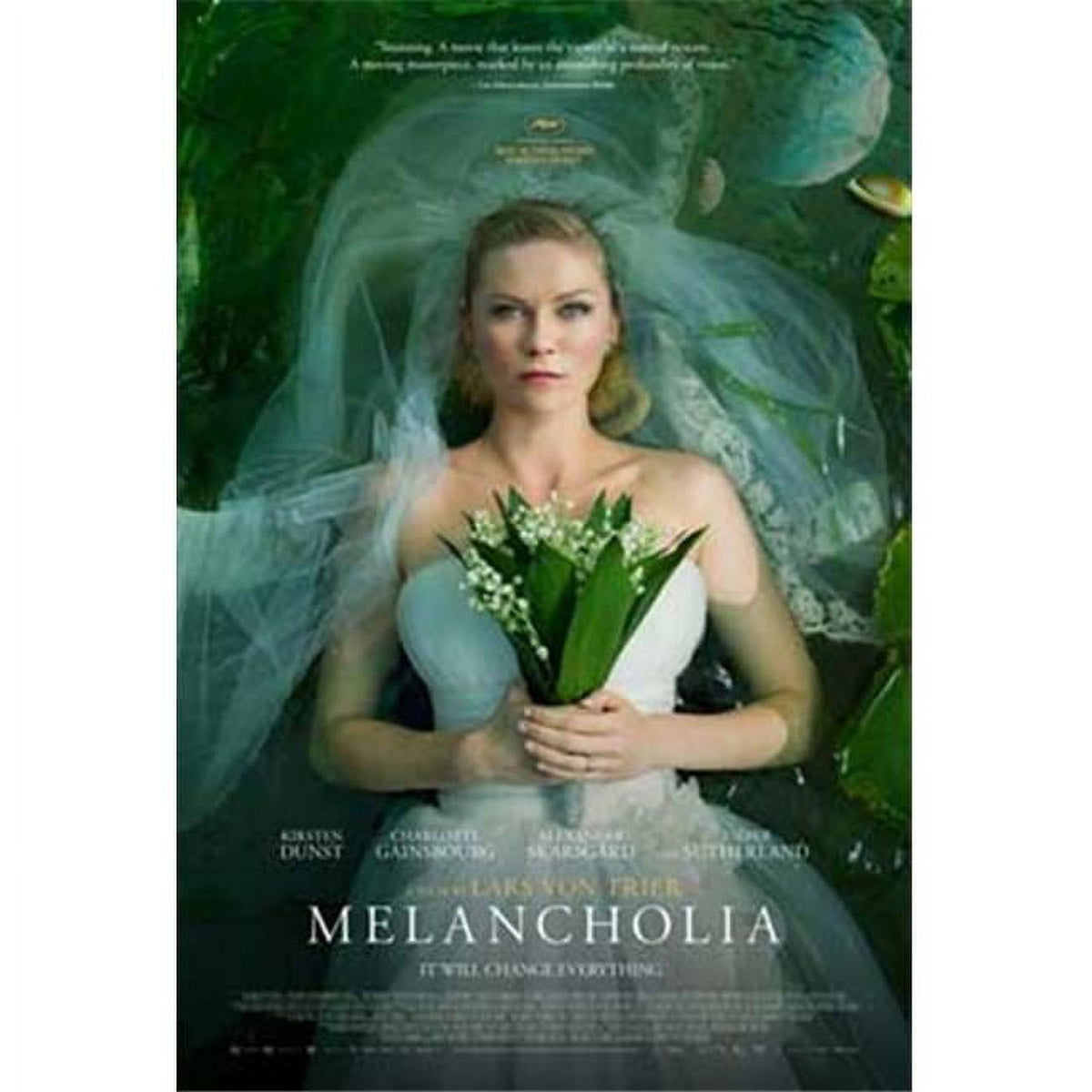 Melancholia movie poster print in 11x17 size showcasing cinematic art.