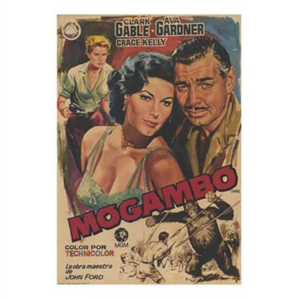Mogambo Movie Poster 11x17 Print - Classic Hollywood