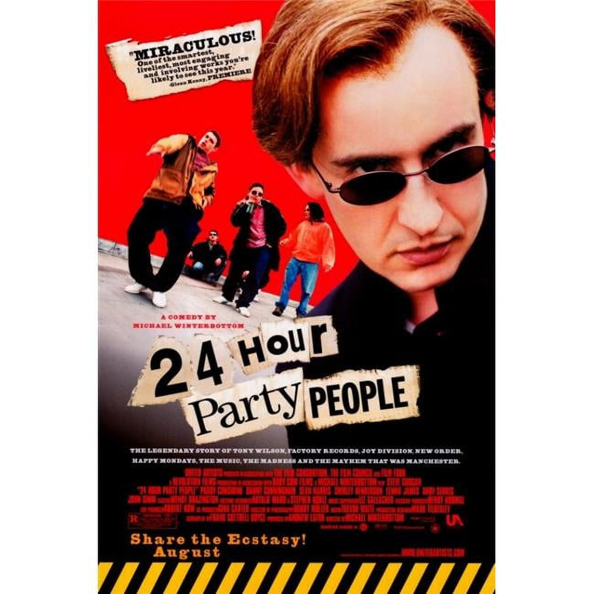 24 Hour Party People Movie Poster 11x17 print