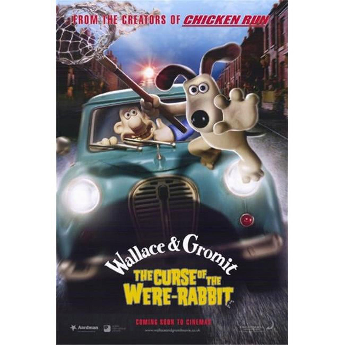 Wallace & Gromit Curse of the Were-R movie poster 11x17