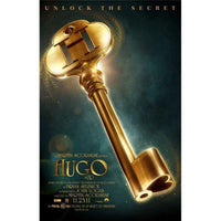 Hugo Movie Poster Print featuring vibrant colors and enchanting imagery.