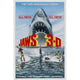 Jaws 3-D Movie Poster Print showcasing iconic ocean thriller.