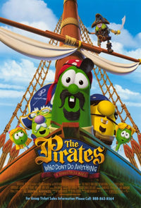 The Pirates Who Don't Do Anything Veggie Tales Movie Poster 11x17