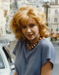 Lisa Eilbacher smiling portrait photo print in multiple sizes.