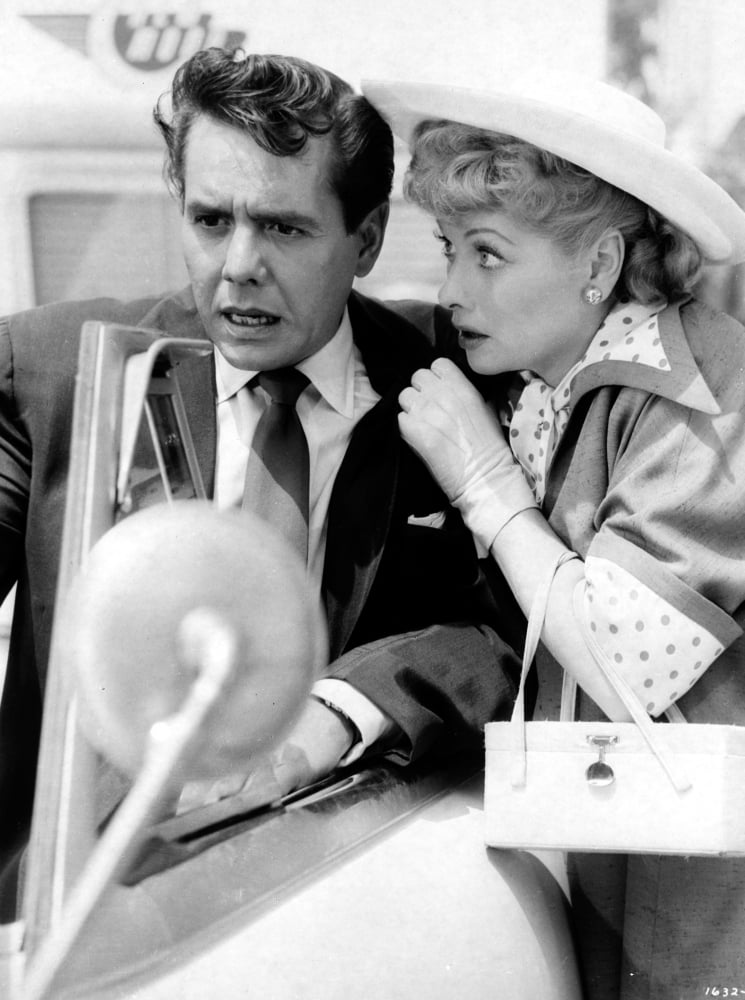 Lucille Ball and Desi Arnaz The Lucy-Desi Comedy Hour Photo Print