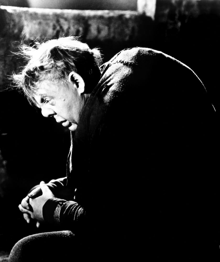 1939 photo print of Charles Laughton in The Hunchback of Notre Dame