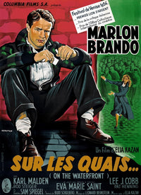 On The Waterfront Marlon Brando 1954 Movie Masterprint Poster