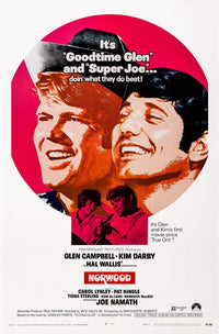 Joe Namath movie poster art print by Glen Campbell - 1970
