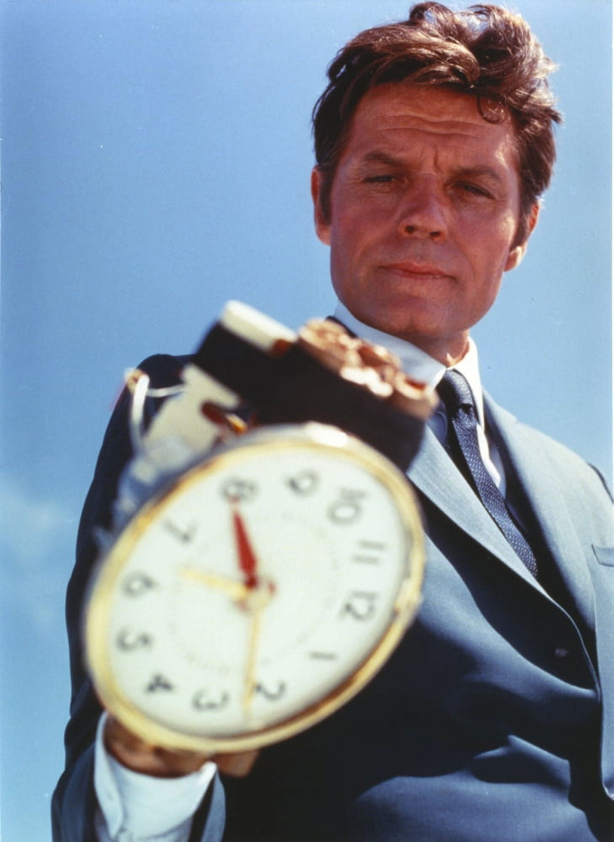 Jack Lord Portrait Photo Print showcasing the iconic actor in a classic pose.