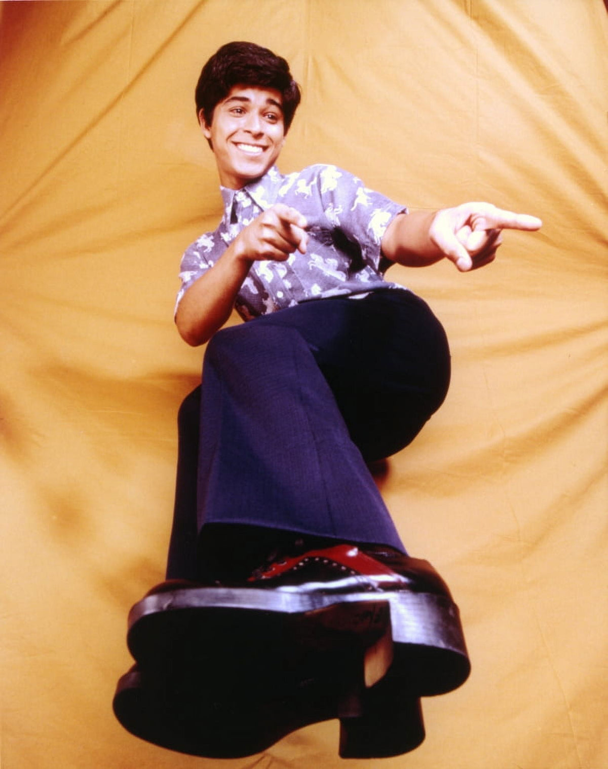 Wilmer Valderrama in blue pants photo print from That '70s Show