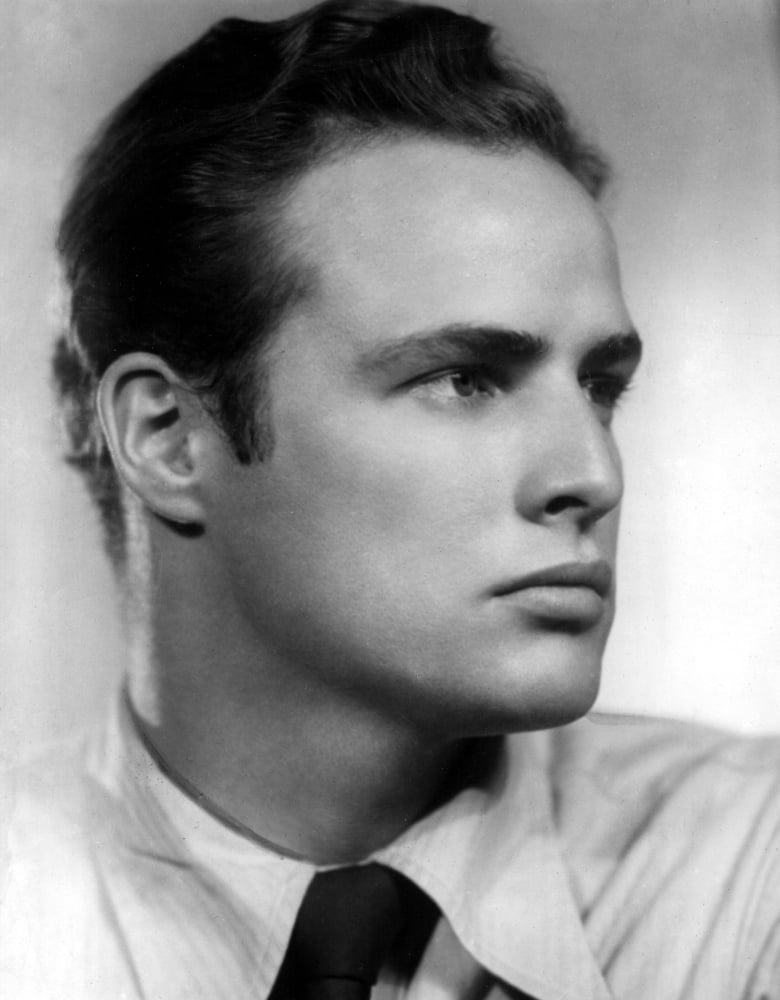 Marlon Brando 1940s photo print poster for classic Hollywood decor