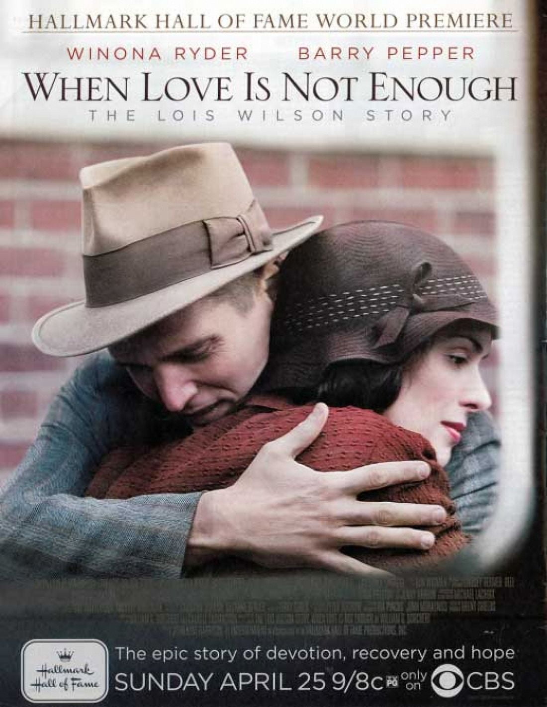 When Love Is Not Enough: The Lois Wilson Story Movie Poster 11x17