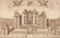 Thirlestane Castle poster print by John Slezar showcasing historical architecture.