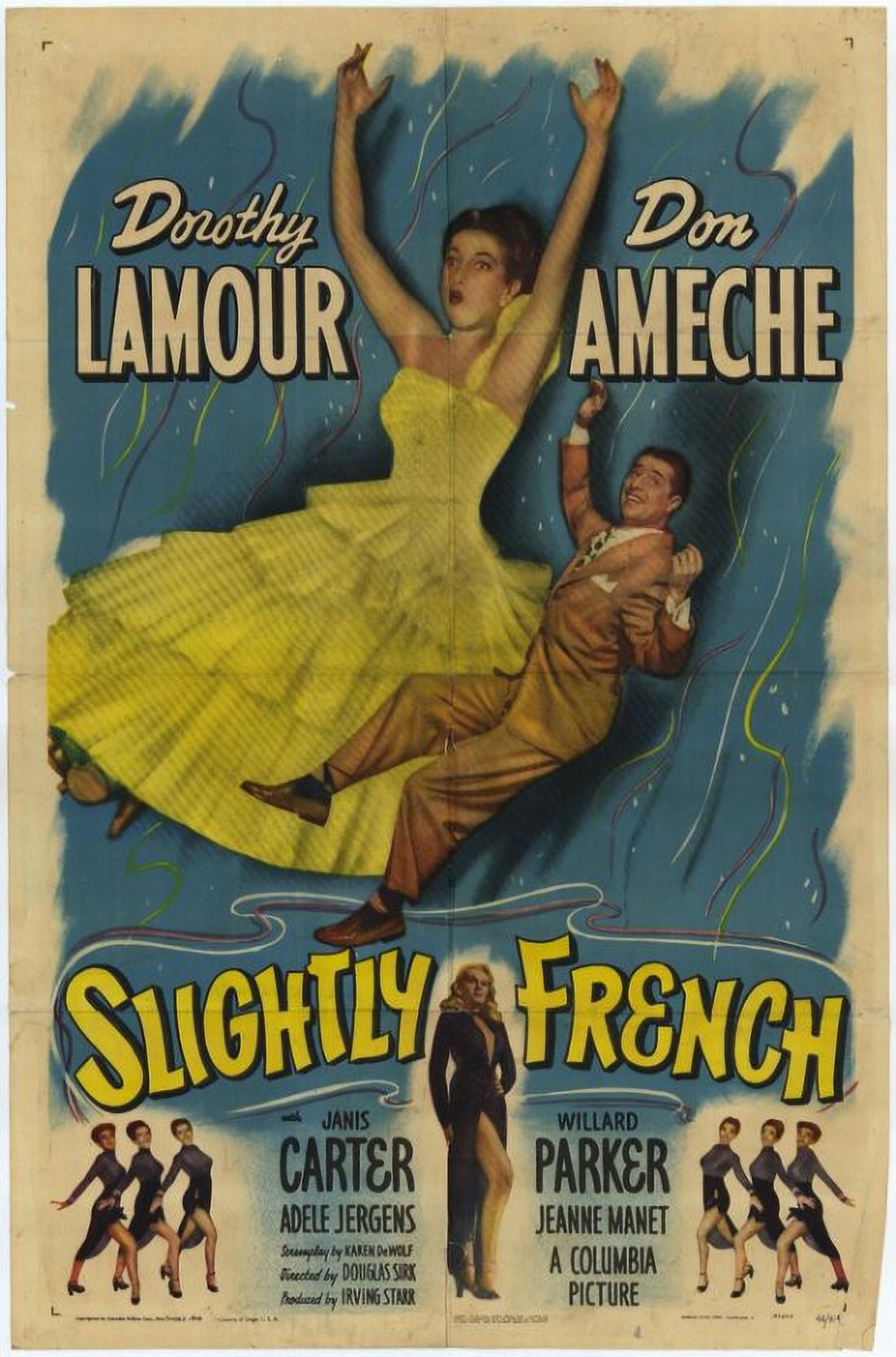 Slightly French Movie Poster 11x17 print