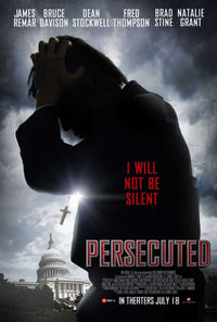 Persecuted movie poster 11x17 print showcasing gripping film themes.