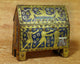 Reliquary of St poster print, English art on premium paper.