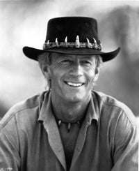 Crocodile Dundee film still photo print showcasing an iconic scene.