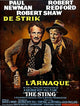 The Sting movie poster featuring Paul Newman and Robert Redford, 11x17 size