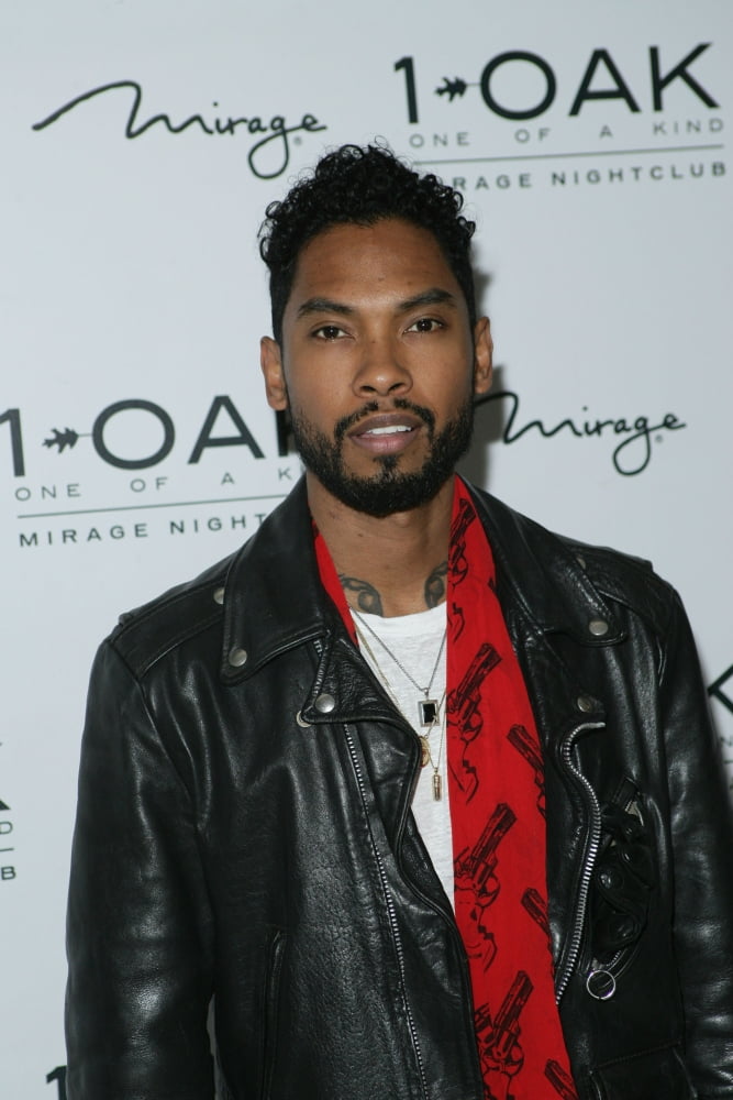 Miguel live performance poster print from 1 Oak Mirage Casino Las Vegas, captured by James Atoa.