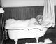 Kim Novak in a bubble bath vintage photo print