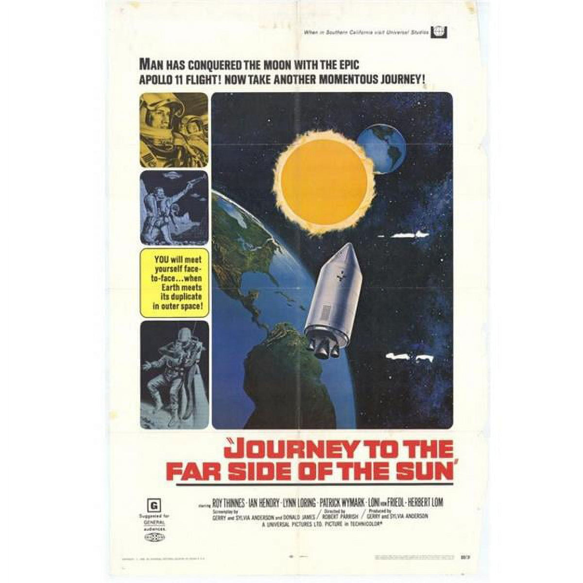Journey to the Far Side of the Sun Movie Poster Print 27x40